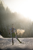 17.12.2021, xkvx, Biathlon IBU World Cup Le Grand Bornand, Sprint Men, v.l. Dimitar Gerdzhikov (Bulgaria) in aktion / in action competes