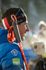 18.12.2021, xkvx, Biathlon IBU World Cup Le Grand Bornand, Pursuit Men, v.l. Quentin Fillon Maillet (France) schaut / looks on