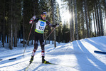 18.12.2021, xsoex, Biathlon Alpencup Pokljuka, Sprint Men, v.l. Benedikt Foidl (Austria)  / 
