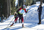 18.12.2021, xsoex, Biathlon Alpencup Pokljuka, Sprint Women, v.l. Kajsa Haemmerle (Austria)  / 