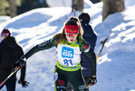 18.12.2021, xsoex, Biathlon Alpencup Pokljuka, Sprint Women, v.l. Antonia Schramm (Germany)  / 