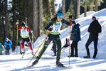 18.12.2021, xsoex, Biathlon Alpencup Pokljuka, Sprint Women, v.l. Lena Siegmund (Germany)  / 
