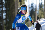 18.12.2021, xsoex, Biathlon Alpencup Pokljuka, Sprint Women, v.l. Charlotte Schroeder (Germany)  / 