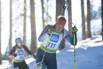 18.12.2021, xsoex, Biathlon Alpencup Pokljuka, Sprint Women, v.l. Sirse Tinkara Florjanc (Slovenia), Frances Kaiser (Germany)  / 