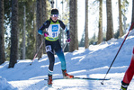 18.12.2021, xsoex, Biathlon Alpencup Pokljuka, Sprint Women, v.l. Lena Baumann (Switzerland)  / 