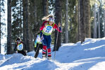 18.12.2021, xsoex, Biathlon Alpencup Pokljuka, Sprint Women, v.l. Rosalie Unglaube (Germany)  / 
