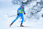 19.12.2021, xlukx, Biathlon IBU Cup Obertilliach, Mixed Relay, v.l. Michela Carrara (ITA)  / Michela Carrara of Italy