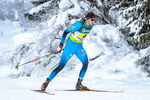19.12.2021, xlukx, Biathlon IBU Cup Obertilliach, Mixed Relay, v.l. Ambroise Meunier (FRA)  / Ambroise Meunier of France