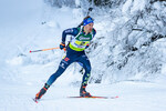 19.12.2021, xlukx, Biathlon IBU Cup Obertilliach, Mixed Relay, v.l. David Zobel (GER)  / David Zobel of Germany