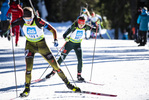 19.12.2021, xsoex, Biathlon Alpencup Pokljuka, Sprint Women, v.l. Aenne Gerlach (Germany), Jana Fiedler (Germany)  / 