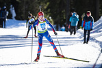 19.12.2021, xsoex, Biathlon Alpencup Pokljuka, Sprint Women, v.l. Julia Schuettler (Germany)  / 