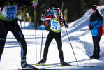 19.12.2021, xsoex, Biathlon Alpencup Pokljuka, Sprint Women, v.l. Elsa Schulz (Germany)  / 