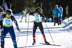 19.12.2021, xsoex, Biathlon Alpencup Pokljuka, Sprint Women, v.l. Alessia Nager (Switzerland)  / 