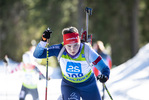 19.12.2021, xsoex, Biathlon Alpencup Pokljuka, Sprint Women, v.l. Maja Suttkus (Germany)  / 