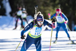 19.12.2021, xsoex, Biathlon Alpencup Pokljuka, Sprint Women, v.l. Ladina Meier-Ruge (Switzerland)  / 