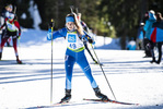 19.12.2021, xsoex, Biathlon Alpencup Pokljuka, Sprint Women, v.l. Charlotte Schroeder (Germany)  / 