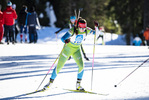 19.12.2021, xsoex, Biathlon Alpencup Pokljuka, Sprint Women, v.l. Sandra Zuerker (Germany)  / 