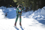 19.12.2021, xsoex, Biathlon Alpencup Pokljuka, Sprint Women, v.l. Helena Petter (Germany)  / 