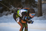 19.12.2021, xsoex, Biathlon Alpencup Pokljuka, Sprint Women, v.l. Aenne Gerlach (Germany)  / 