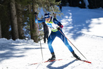 19.12.2021, xsoex, Biathlon Alpencup Pokljuka, Sprint Men, v.l. Sandro Bovisi  (Switzerland)  / 