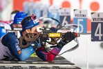 28.12.2021, xkvx, Biathlon WTC Ruhpolding 2021, v.l. Joscha Burkhalter (Switzerland) in aktion am Schiessstand / at the shooting range