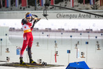 28.12.2021, xkvx, Biathlon WTC Ruhpolding 2021, v.l. Lisa Theresa Hauser (Austria) in aktion am Schiessstand / at the shooting range