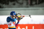 28.12.2021, xkvx, Biathlon WTC Ruhpolding 2021, v.l. Lena Haecki (Switzerland) in aktion am Schiessstand / at the shooting range