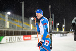 28.12.2021, xkvx, Biathlon WTC Ruhpolding 2021, v.l. Lukas Hofer (Italy) schaut / looks on