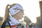 06.01.2022, xkvx, Biathlon IBU World Cup Oberhof, Training Women and Men, v.l. Ingrid Landmark Tandrevold (Norway) schaut / looks on