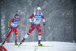 07.01.2022, xkvx, Biathlon IBU World Cup Oberhof, Sprint Men, v.l. Aleksandrs Patrijuks (Latvia) in aktion / in action competes