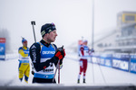 07.01.2022, xkvx, Biathlon IBU World Cup Oberhof, Sprint Men, v.l. Lucas Fratzscher (Germany) schaut / looks on
