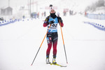 07.01.2022, xkvx, Biathlon IBU World Cup Oberhof, Sprint Women, v.l. Karoline Erdal (Norway) im Ziel / in the finish