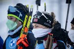 07.01.2022, xkvx, Biathlon IBU World Cup Oberhof, Sprint Women, v.l. Ingrid Landmark Tandrevold (Norway) bei der Siegerehrung / at the medal ceremony