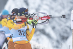 07.01.2022, xsoex, Biathlon Deutschlandpokal Notschrei, Sprint Men, v.l. Lucas Lechner (Germany)  / 