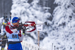 07.01.2022, xsoex, Biathlon Deutschlandpokal Notschrei, Sprint Men, v.l. Ole-Einar Saure (Germany)  / 