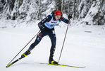 07.01.2022, xsoex, Biathlon Deutschlandpokal Notschrei, Sprint Men, v.l. Moritz Seeber (Germany)  / 