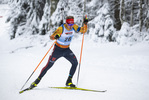 07.01.2022, xsoex, Biathlon Deutschlandpokal Notschrei, Sprint Men, v.l. Tim Grotian (Germany)  / 
