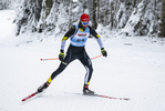 07.01.2022, xsoex, Biathlon Deutschlandpokal Notschrei, Sprint Men, v.l. Mathis Faerber (Germany)  / 