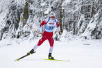 07.01.2022, xsoex, Biathlon Deutschlandpokal Notschrei, Sprint Men, v.l. Johannes Wallner (Germany)  / 