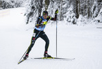 07.01.2022, xsoex, Biathlon Deutschlandpokal Notschrei, Sprint Men, v.l. Julius Hofmann (Germany)  / 