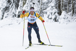 07.01.2022, xsoex, Biathlon Deutschlandpokal Notschrei, Sprint Men, v.l. Max Barchewitz (Germany)  / 