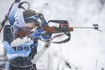 07.01.2022, xsoex, Biathlon Deutschlandpokal Notschrei, Sprint Women, v.l. Aenne Gerlach (Germany)  / 