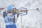 07.01.2022, xsoex, Biathlon Deutschlandpokal Notschrei, Sprint Women, v.l. Marie Hubl (Germany)  / 