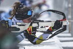 07.01.2022, xsoex, Biathlon Deutschlandpokal Notschrei, Sprint Women, v.l. Emilie Behringer (Germany)  / 