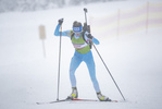 07.01.2022, xsoex, Biathlon Deutschlandpokal Notschrei, Sprint Women, v.l. Emily Schumann (Germany)  / 