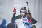 07.01.2022, xsoex, Biathlon Deutschlandpokal Notschrei, Sprint Women, v.l. Julia Vogler (Germany)  / 