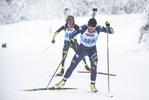 07.01.2022, xsoex, Biathlon Deutschlandpokal Notschrei, Sprint Women, v.l. Luise Born (Germany)  / 