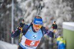 08.01.2022, xkvx, Biathlon IBU World Cup Oberhof, Single Mixed Relay, v.l. Erik Lesser (Germany) in aktion / in action competes