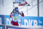 08.01.2022, xkvx, Biathlon IBU World Cup Oberhof, Single Mixed Relay, v.l. Lisa Theresa Hauser (Austria) in aktion / in action competes