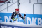 08.01.2022, xkvx, Biathlon IBU World Cup Oberhof, Single Mixed Relay, v.l. Franziska Hildebrand (Germany) in aktion / in action competes